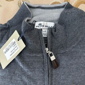 Peter Millar 1/4 zip Vest sz Large. New With Tags!